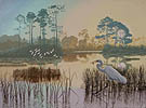 Breakfast at the Pal Mar, 36 x 48 inches, a/wp, $2800